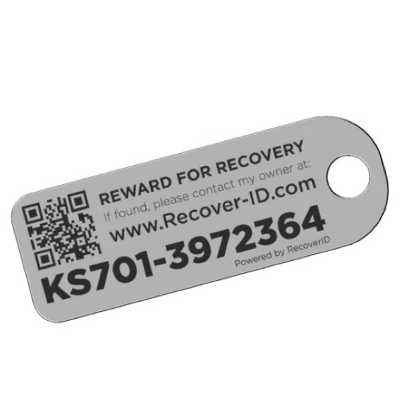 KeySmart Key Recovery Tag/RecoverID - Picture 3 of 9